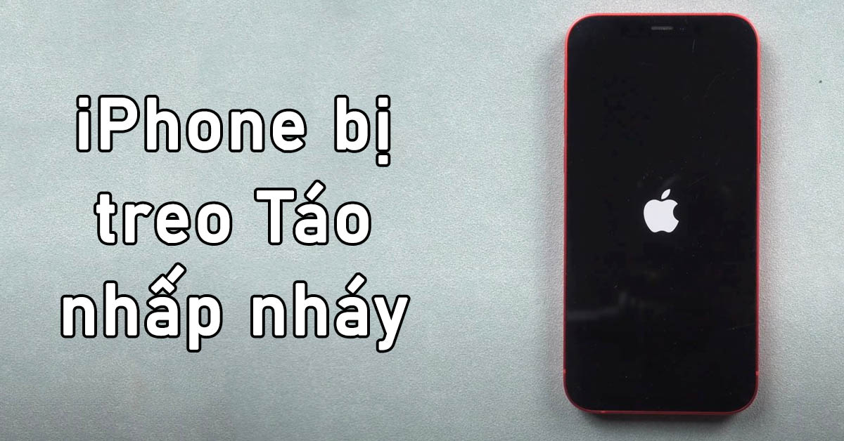 Khắc phục lỗi iPhone bị treo Táo nhấp nháy đơn giản tại nhà