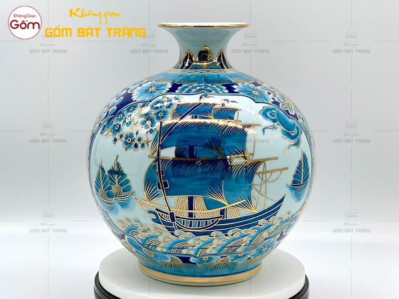 Bình Hút Tài Lộc Bát Tràng - Bảo Vật Phong Thủy Cải Vận