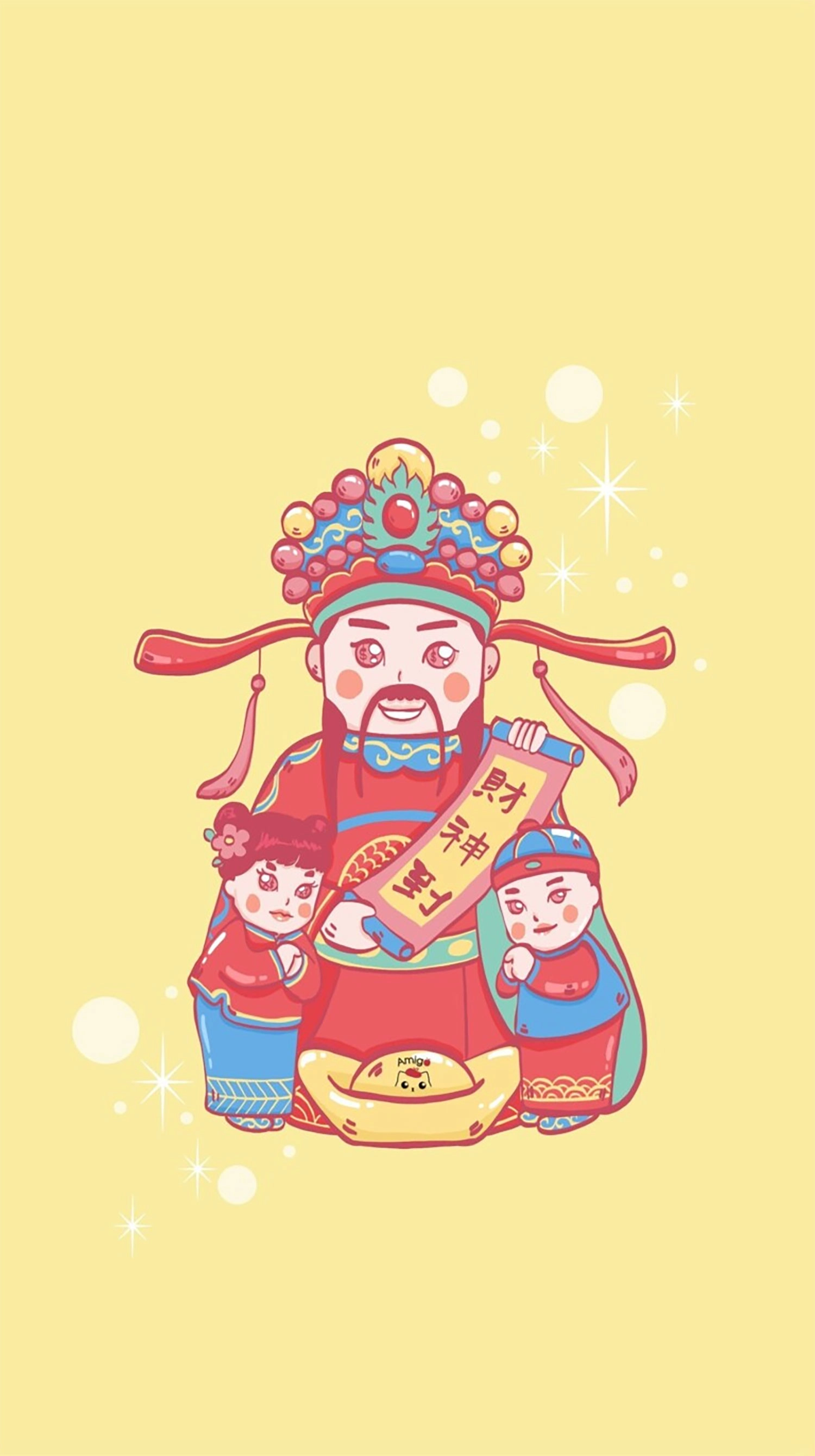 Top 100+ hình nền ông Thần Tài đẹp nhất 2024, thu hút tài lộc cho bạn