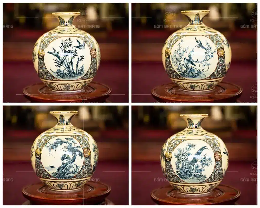 Bình Hút Tài Lộc Bát Tràng - Bảo Vật Phong Thủy Cải Vận