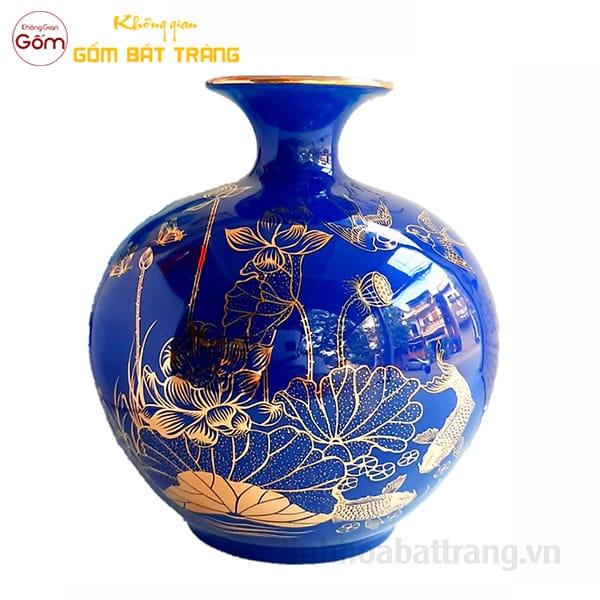 Bình Hút Tài Lộc Bát Tràng - Bảo Vật Phong Thủy Cải Vận