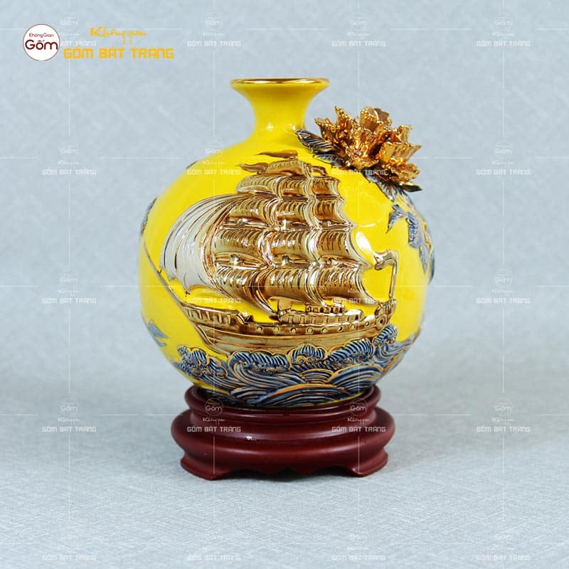 Bình Hút Tài Lộc Bát Tràng - Bảo Vật Phong Thủy Cải Vận