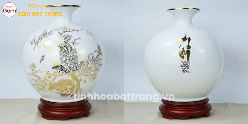 Bình Hút Tài Lộc Bát Tràng - Bảo Vật Phong Thủy Cải Vận