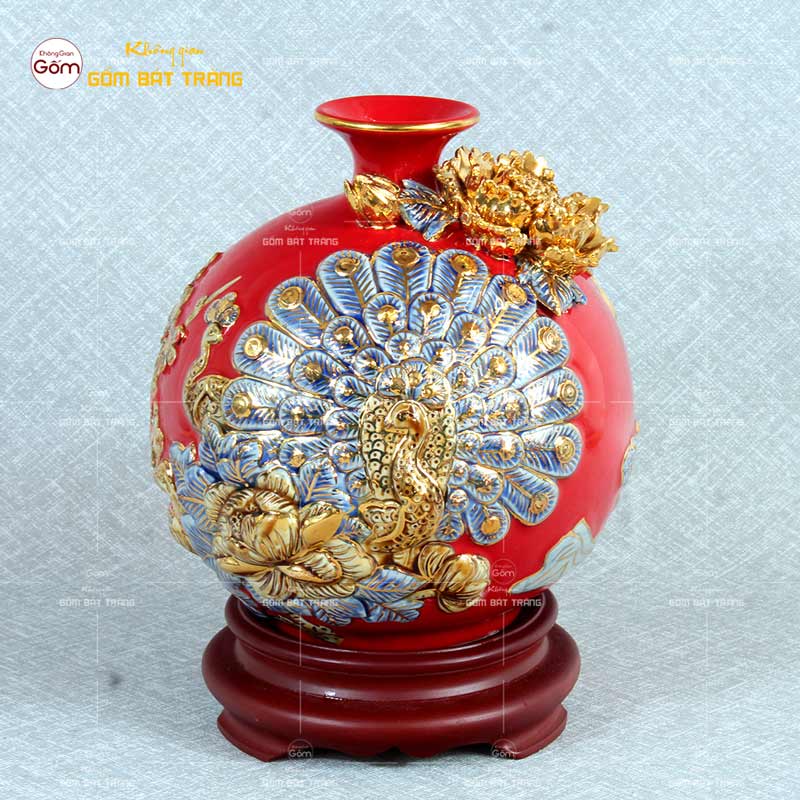 Bình Hút Tài Lộc Bát Tràng - Bảo Vật Phong Thủy Cải Vận