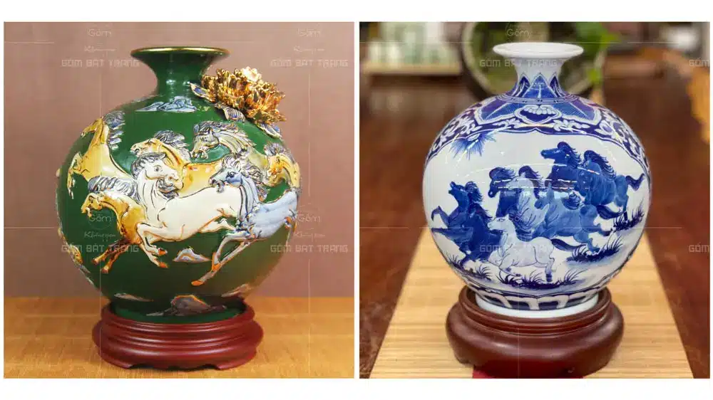 Bình Hút Tài Lộc Bát Tràng - Bảo Vật Phong Thủy Cải Vận