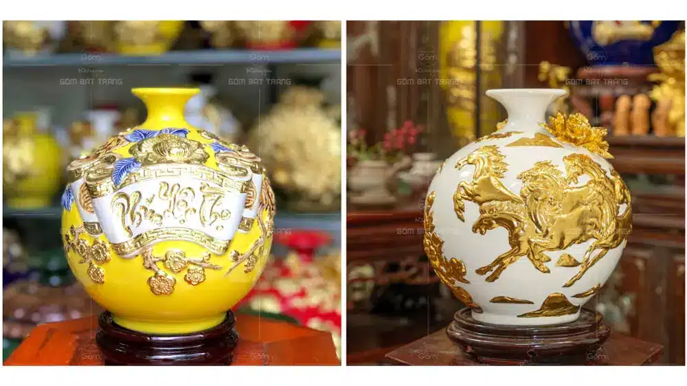 Bình Hút Tài Lộc Bát Tràng - Bảo Vật Phong Thủy Cải Vận