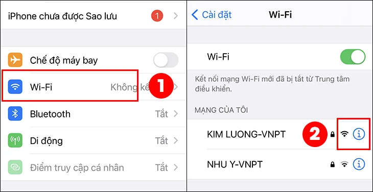 iPhone không kết nối được WiFi: 10 cách khắc phục lỗi cực nhanh