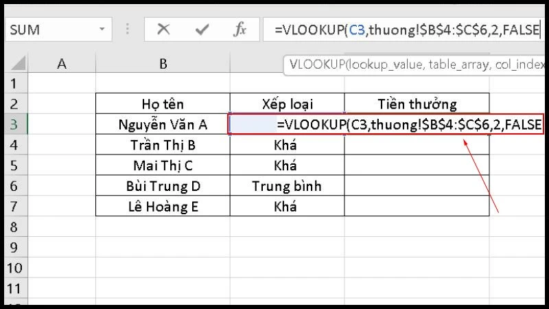 Cách dùng hàm VLOOKUP giữa 2 sheet, 2 file khác nhau trong Excel - Thegioididong.com