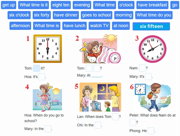 Tổng hợp bài tập Ngữ pháp - Ôn hè Tiếng Anh lớp 4</>