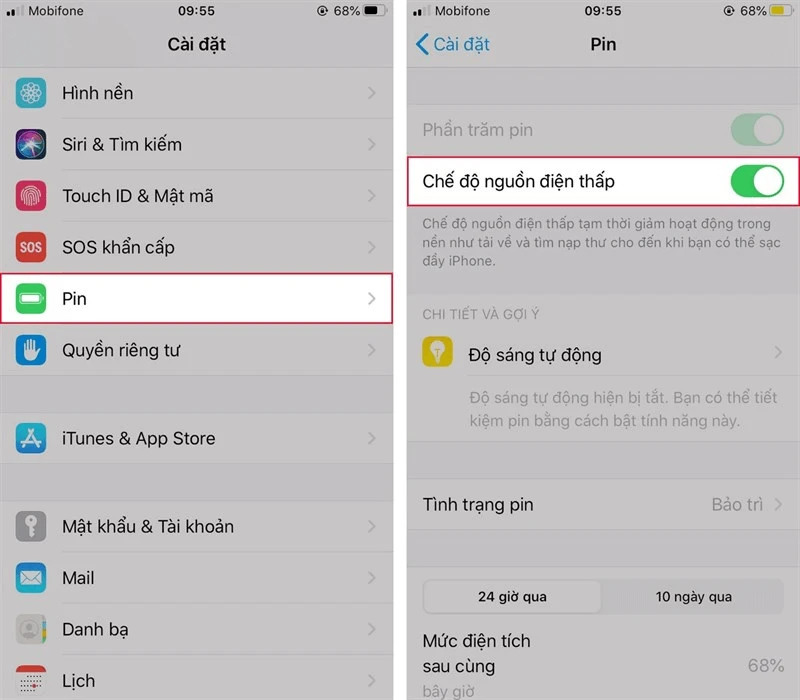 Nguyên nhân khiến iPhone nhanh hết pin bạn cần biết