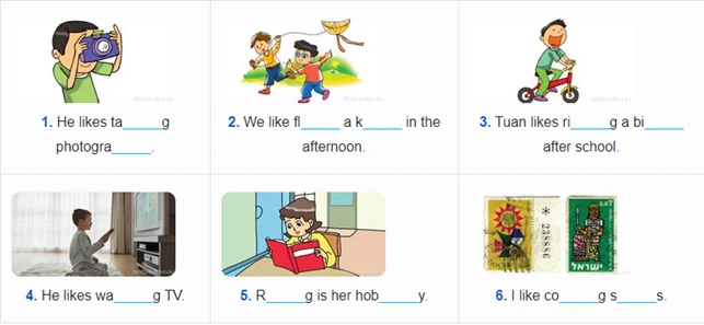 Tổng hợp bài tập Ngữ pháp - Ôn hè Tiếng Anh lớp 4</>