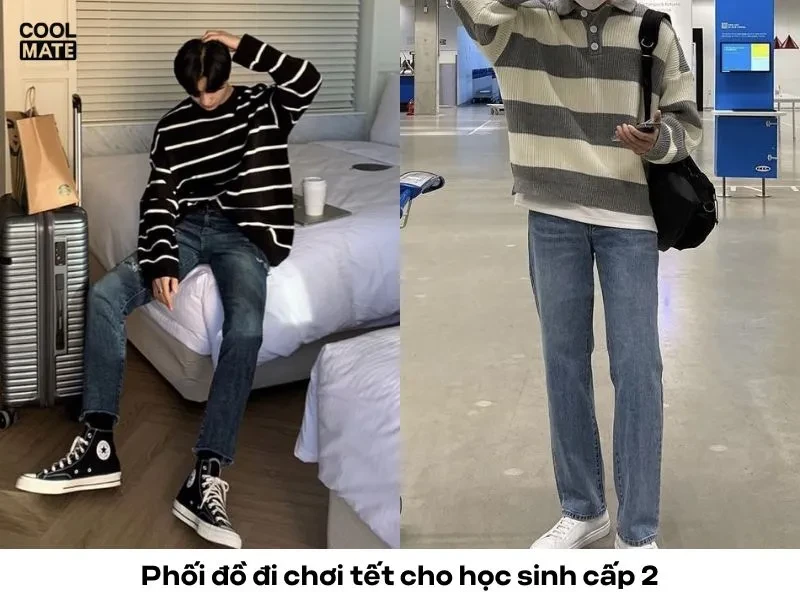 Bỏ túi 20+ cách phối đồ đi chơi Tết cho học sinh cấp 2 cực chuẩn