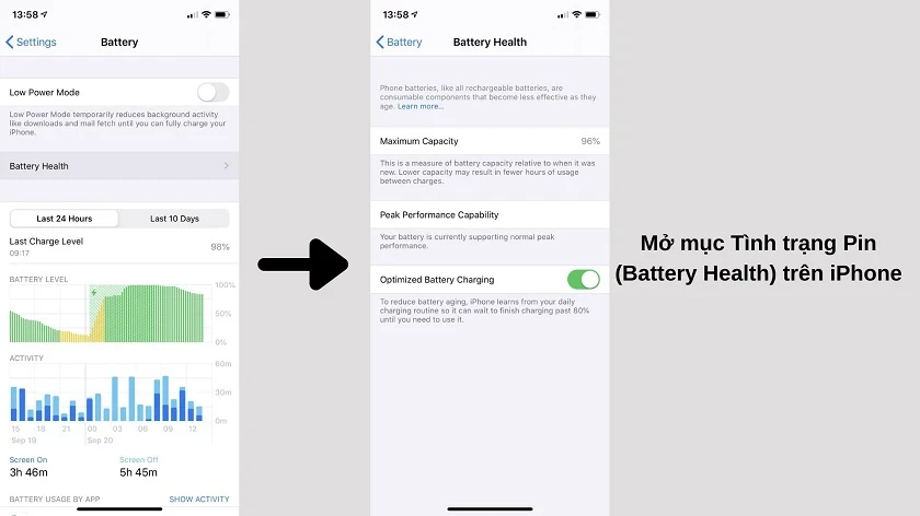 Tại sao pin iPhone chỉ sạc đến 80%: Nguyên nhân và cách khắc phục