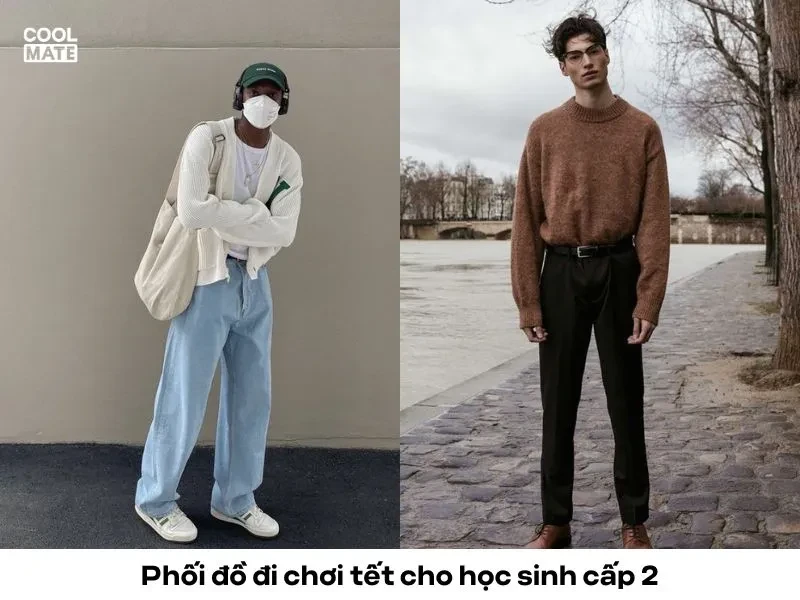 Bỏ túi 20+ cách phối đồ đi chơi Tết cho học sinh cấp 2 cực chuẩn