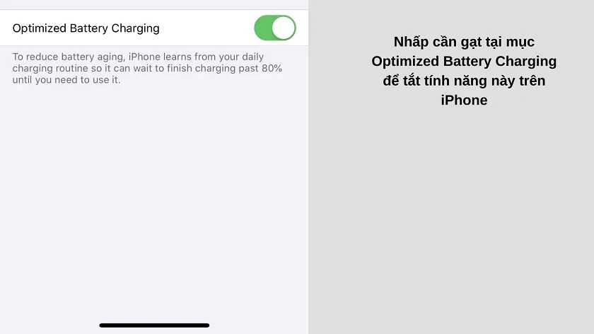 Tại sao pin iPhone chỉ sạc đến 80%: Nguyên nhân và cách khắc phục