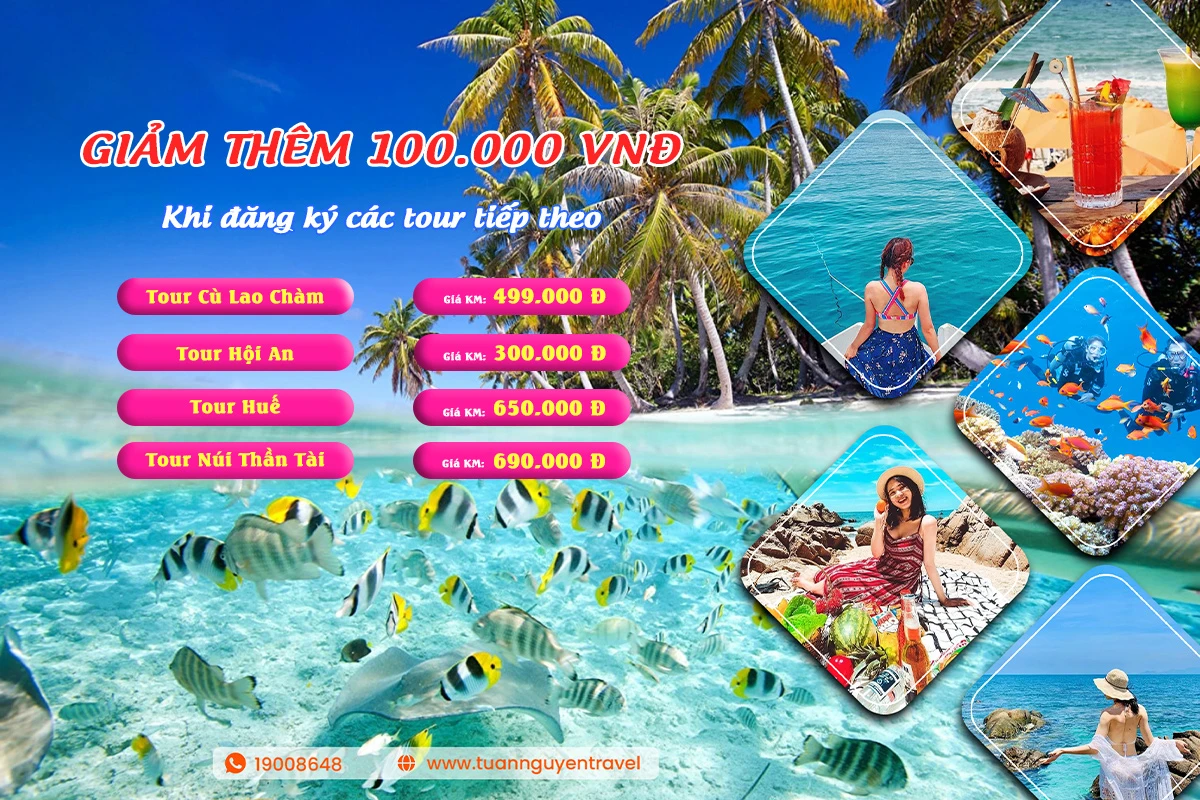 Tour Bà Nà Hills 1 ngày chỉ 670K- Tặng thêm Voucher 100K