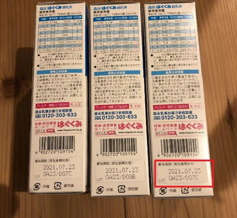 Cách đọc hạn sử dụng của Nhật Bản cho người tiêu dùng