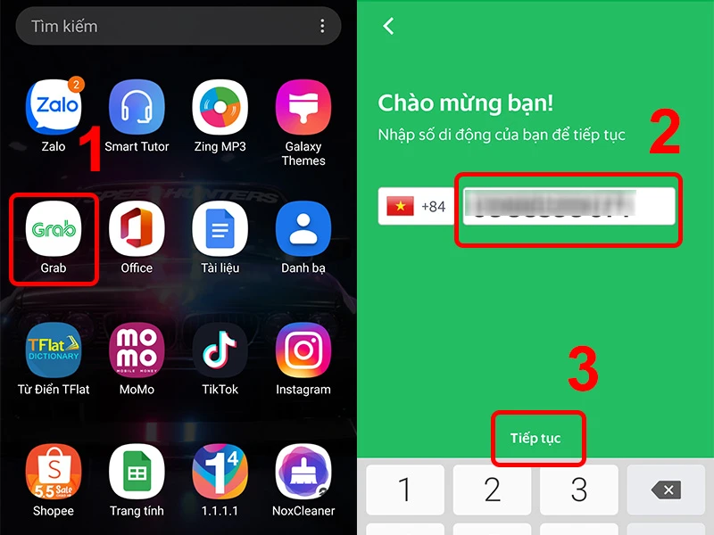 Hướng dẫn cách đặt Grab xe máy nhanh chóng