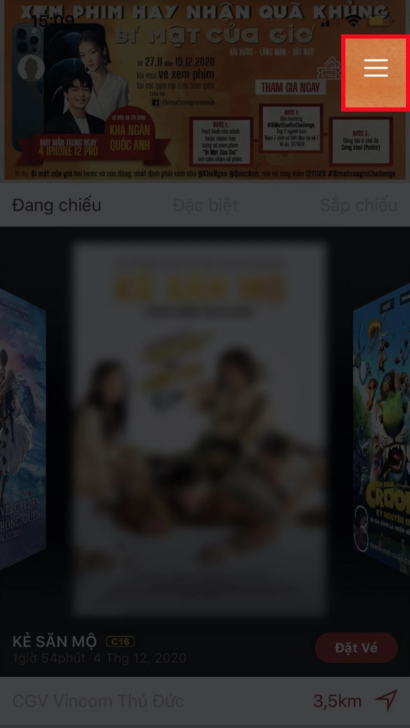 Cách đặt vé xem phim online CGV nhanh chóng và tiện lợi