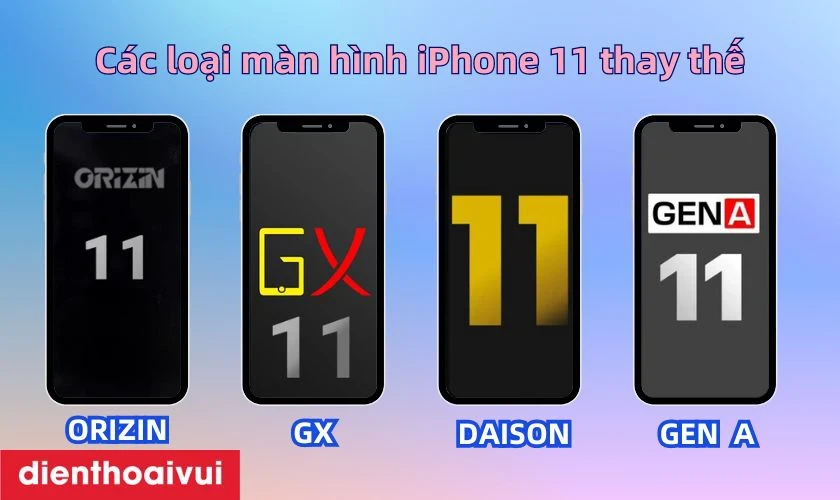 Giá màn hình iPhone 11 tại trung tâm sửa chữa nổi tiếng