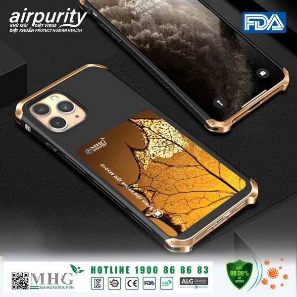 Miếng dán kháng khuẩn điện thoại loại bỏ vi khuẩn từ thói quen sai lầm