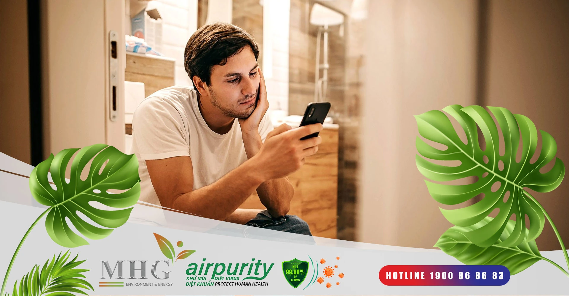 Miếng dán diệt khuẩn iPhone bảo vệ sức khỏe hàng ngày