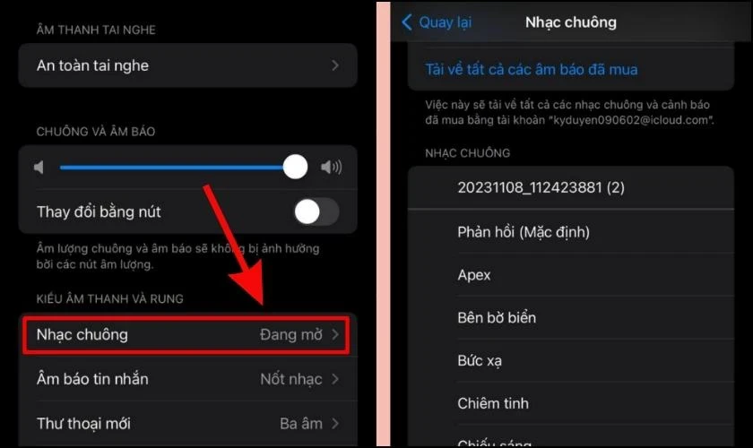 Hướng dẫn cài nhạc chuông iPhone chính hãng dễ dàng