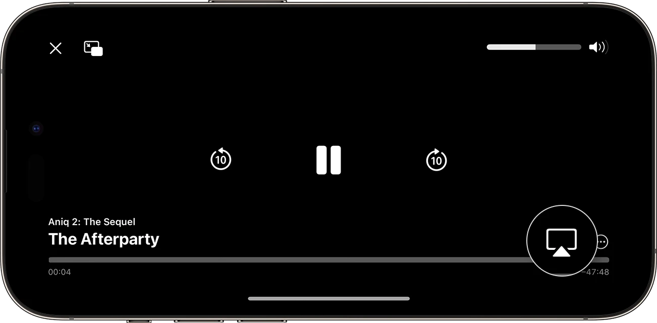 Hướng dẫn phản chiếu màn hình iPhone qua AirPlay