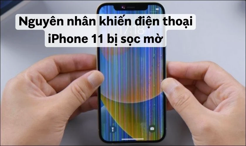 Sửa màn hình iPhone 11 bị sọc bao nhiêu tiền