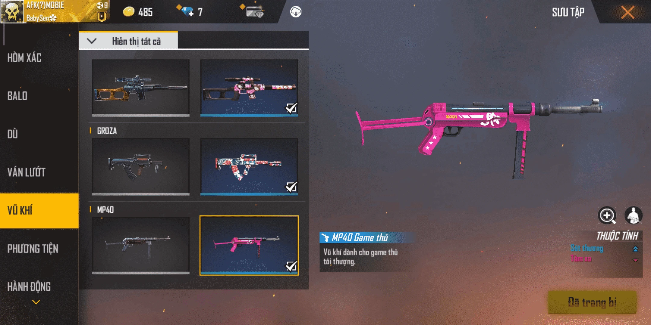 Khám Phá Tài Khoản FF Nữ Giàu Với Phong Cách Đẳng Cấp