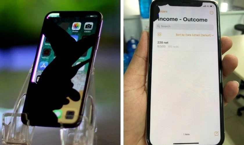 Sửa màn hình iPhone bị lem mực bao nhiêu tiền