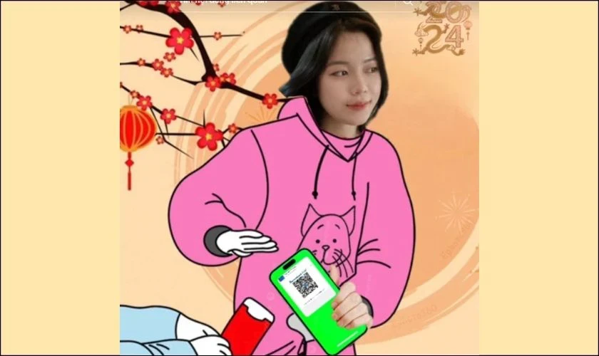 Cách ghép ảnh Tết đẹp, độc đáo, hài hước nhất 2025