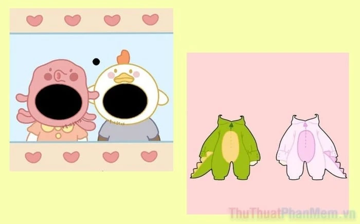 Cách tạo ảnh ghép mặt cute cho hai người