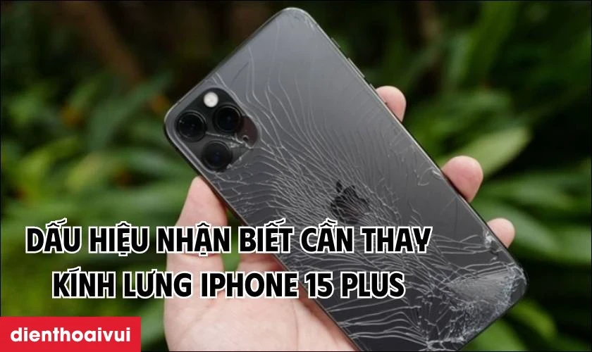 Thay kính lưng iPhone 15 Plus