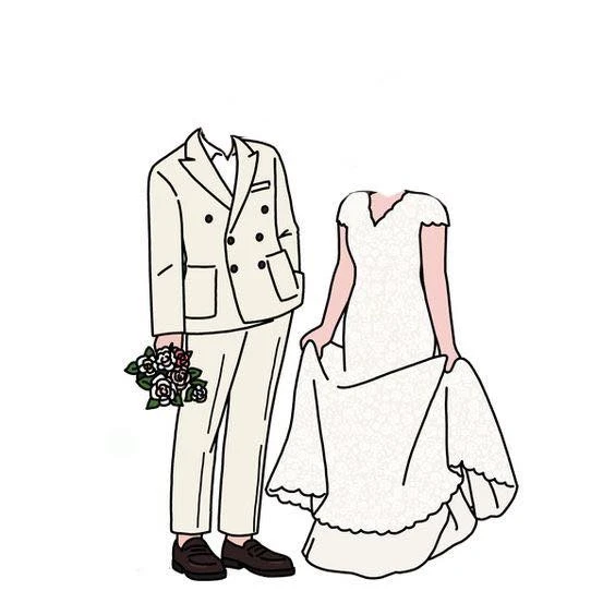 Cách ghép mặt vào ảnh chibi cô dâu đang hot đơn giản