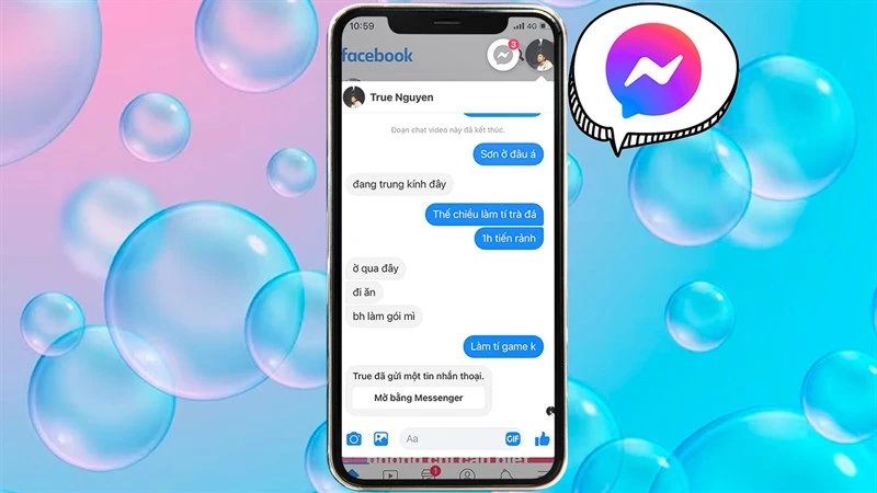Hướng dẫn tạo bong bóng chat Zalo cho iPhone tiện lợi