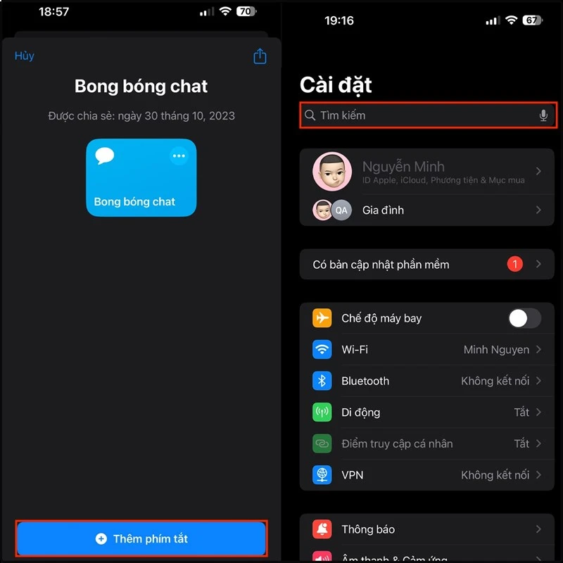 Cách bật bong bóng chat trên iPhone, giúp bạn tiện lợi hơn khi trò chuyện với bạn bè