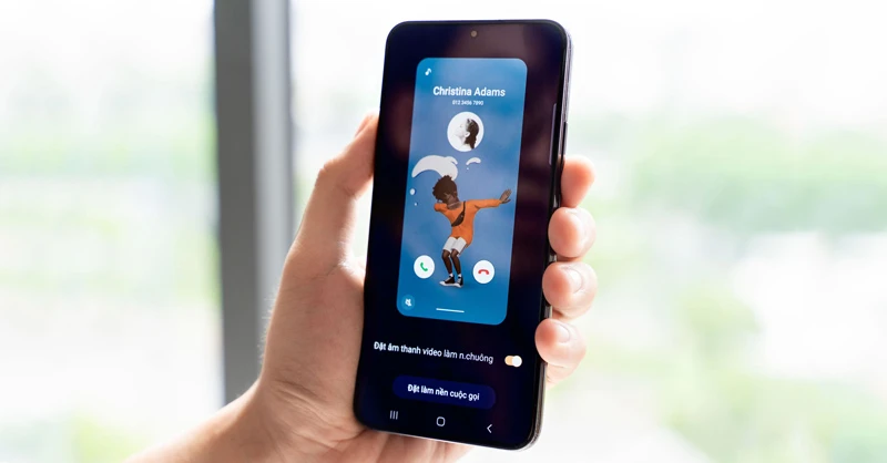 Cá nhân hóa giao diện cuộc gọi trên điện thoại Samsung