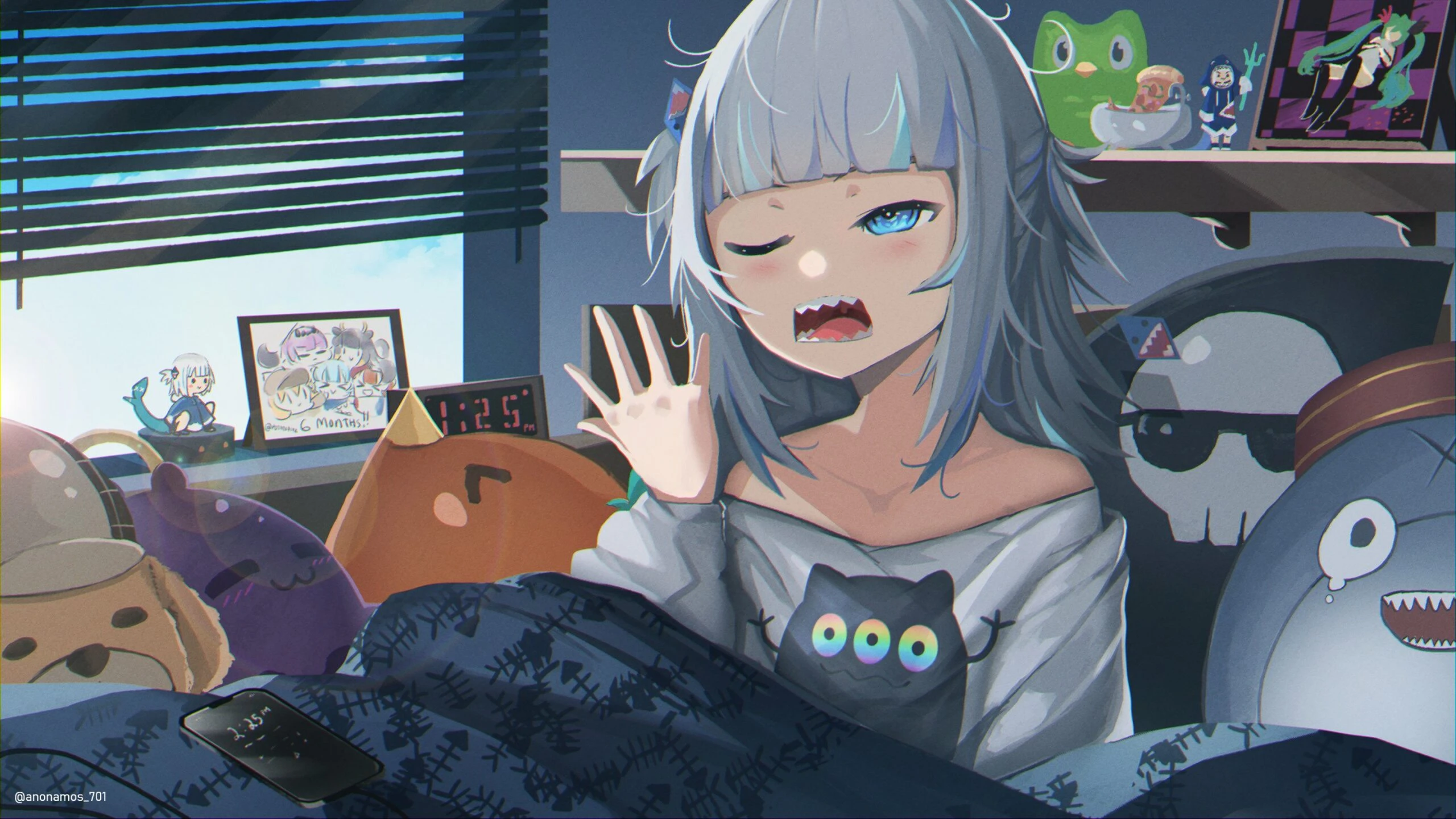 Gura - Ngôi Sao VTuber Đầy Duyên Dáng và Hài Hước