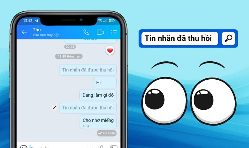 Cách xem tin nhắn đã thu hồi trên Zalo trên iPhone