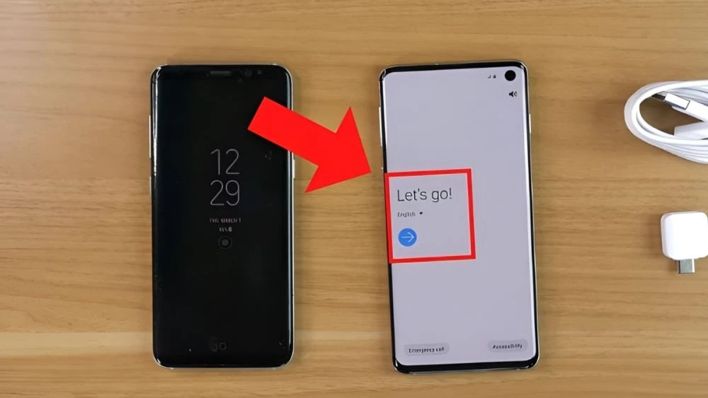 Cách chuyển dữ liệu từ Android sang Android đơn giản