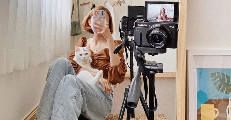 Cách chụp ảnh tự sướng đẹp cho bức hình lung linh