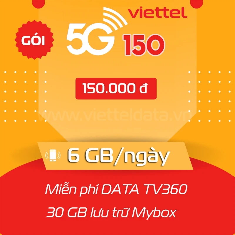 Đăng ký 4G Viettel - Gói cước 4G/5G tháng giá rẻ 2024