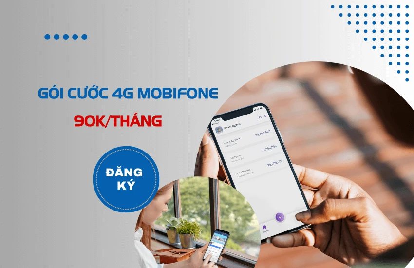 Hướng dẫn cách đăng ký 4G Mobi tháng 90K gửi 999