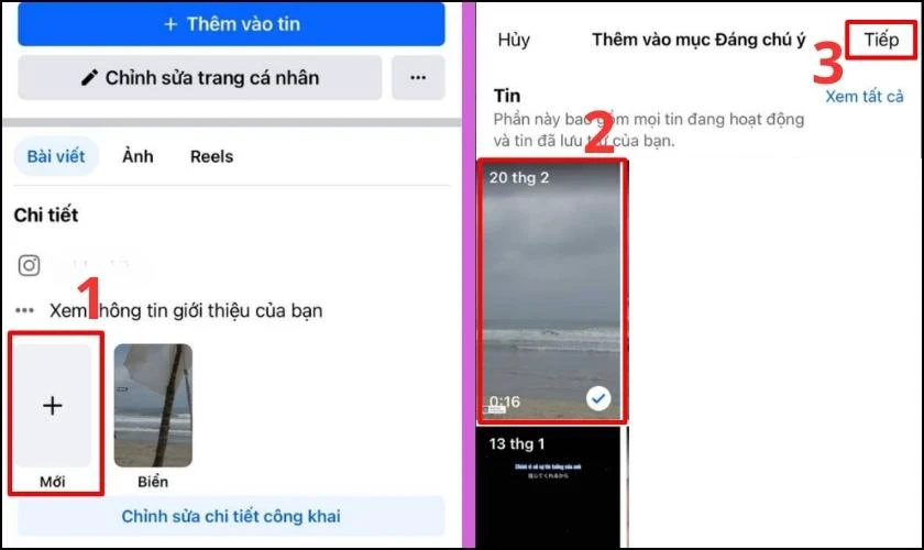 Cách tạo tin nổi bật trên Facebook bằng iPhone, Android