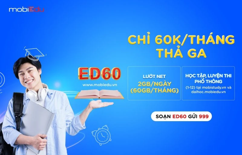 Hướng dẫn cách đăng ký gói cước 60k của Mobifone