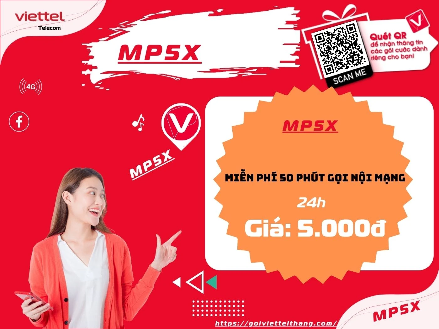 Hướng dẫn cách đăng ký gọi nội mạng Viettel 5k 1 ngày