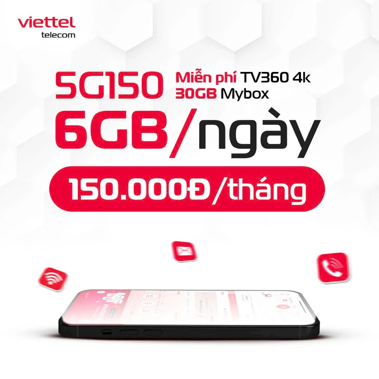 Đăng ký 4G Viettel - Gói cước 4G/5G tháng giá rẻ 2024