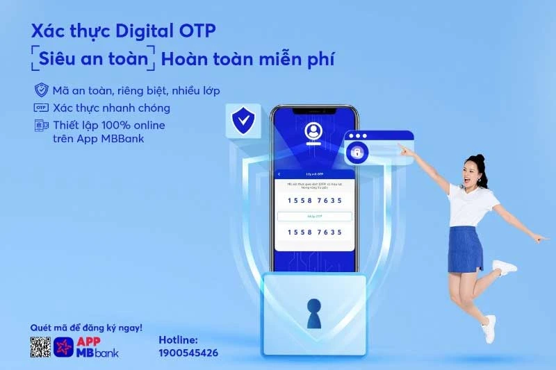 Cách đăng ký OTP MBBank trên thiết bị mới đơn giản