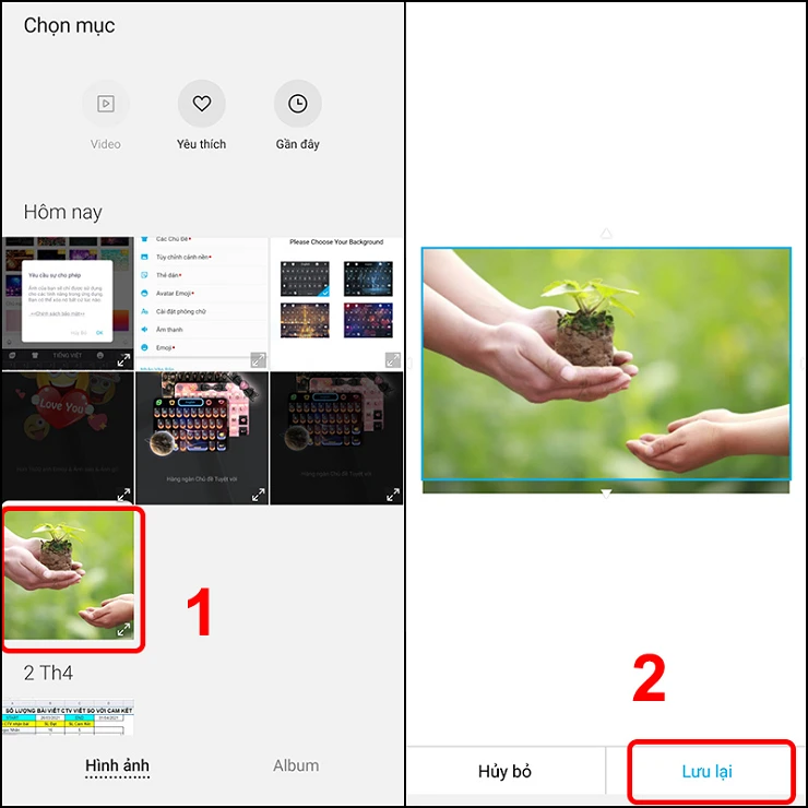 6+ cách đổi hình nền bàn phím điện thoại Samsung, iPhone đơn giản